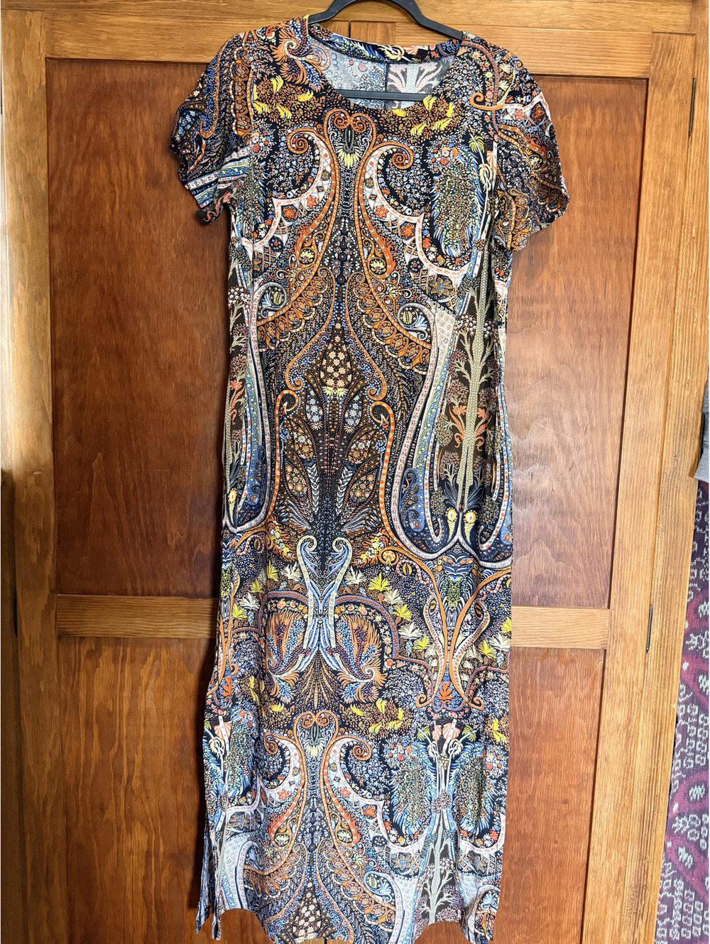 Bohemian Festival Maxi Dress Paisley